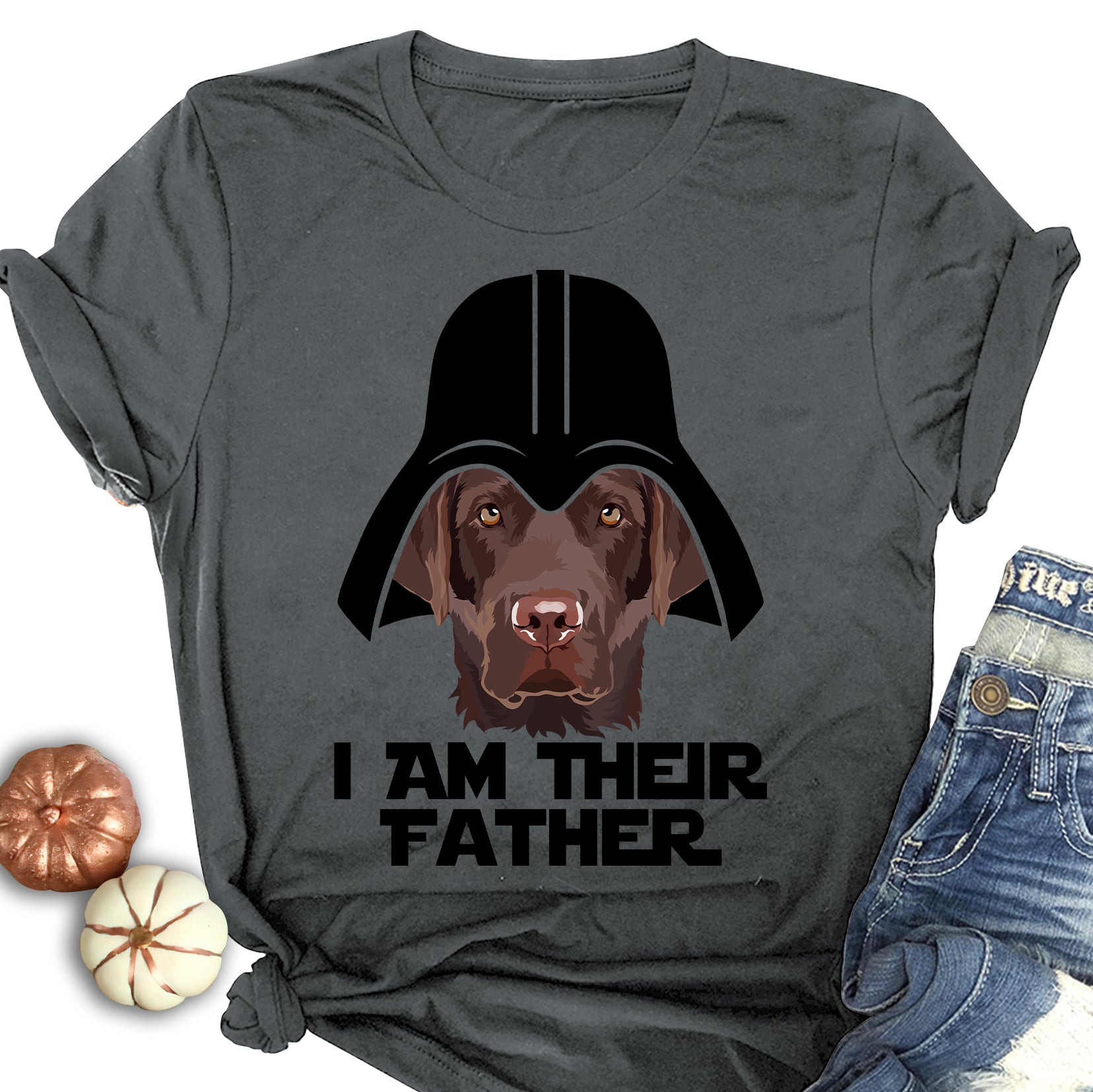 Labrador Retriever Father Shirt, Father's Day Dog Gifts, I Am Their Father Labrador Dad Grandpa Shirt, Gifts For Dog Lovers, Labrador Dad