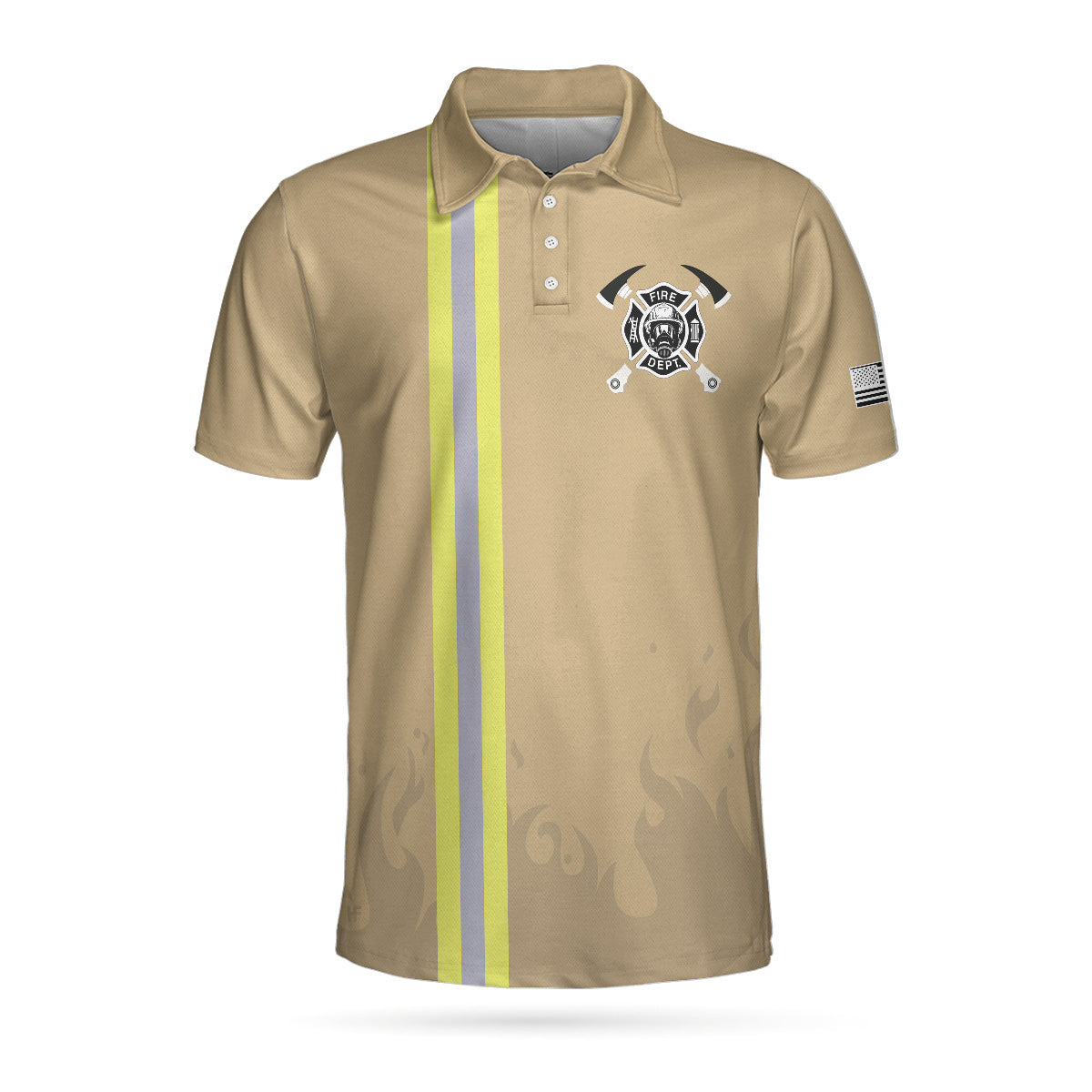 Men Polo Shirt - Firefighter Men Polo Shirt, I Am A Firefighter Polo Shirt, Fire Department Polo Shirt, Best Firefighter Shirt For Men