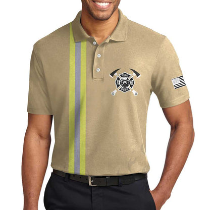 Men Polo Shirt - Firefighter Men Polo Shirt, I Am A Firefighter Polo Shirt, Fire Department Polo Shirt, Best Firefighter Shirt For Men
