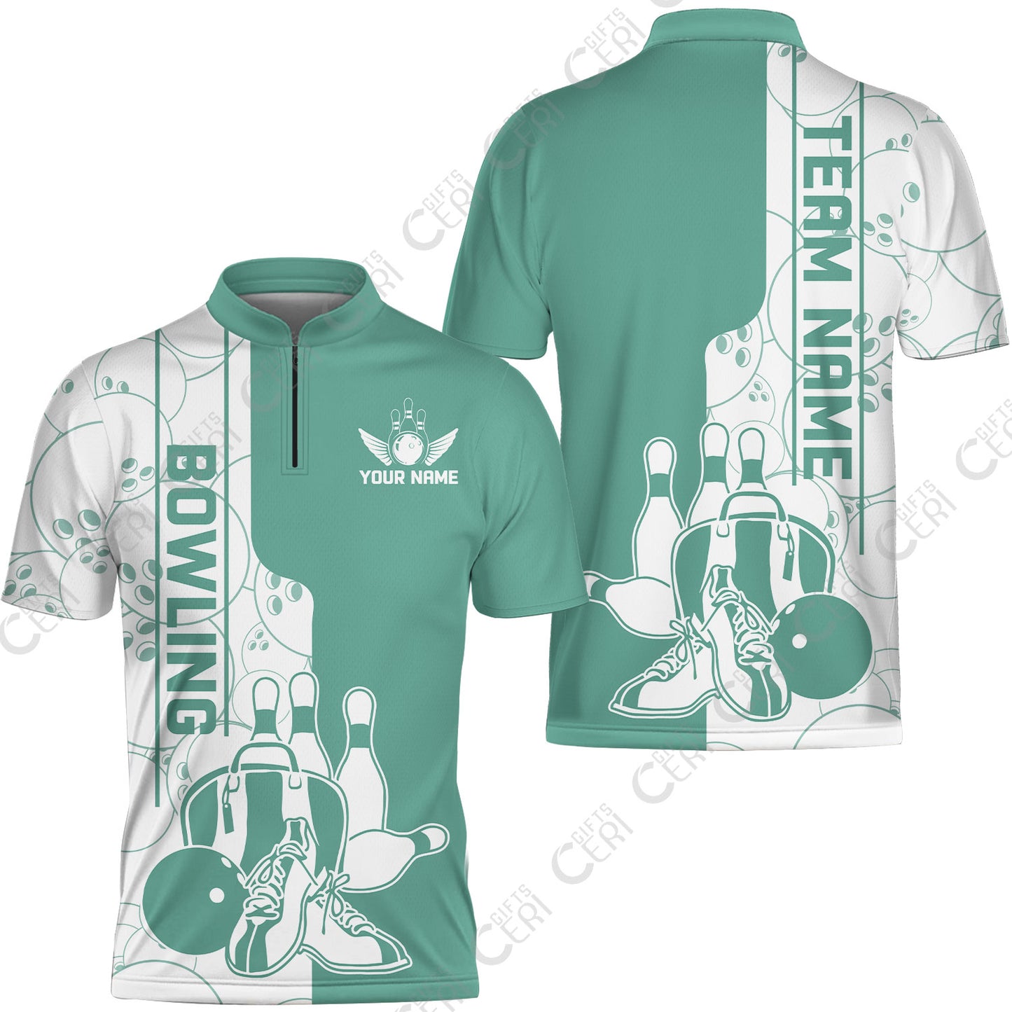 Custom Bowling Team Jersey Bowling Shoes Polo Shirts, Bowling Team Uniforms, Personalized Name And Team Name