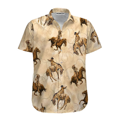 Horse Racing Hawaiian Shirt - Kentucky Derby Brown Horse Hawaiian Shirt Perfect Gift For Men, Horse Lovers, Horse Racing Lover
