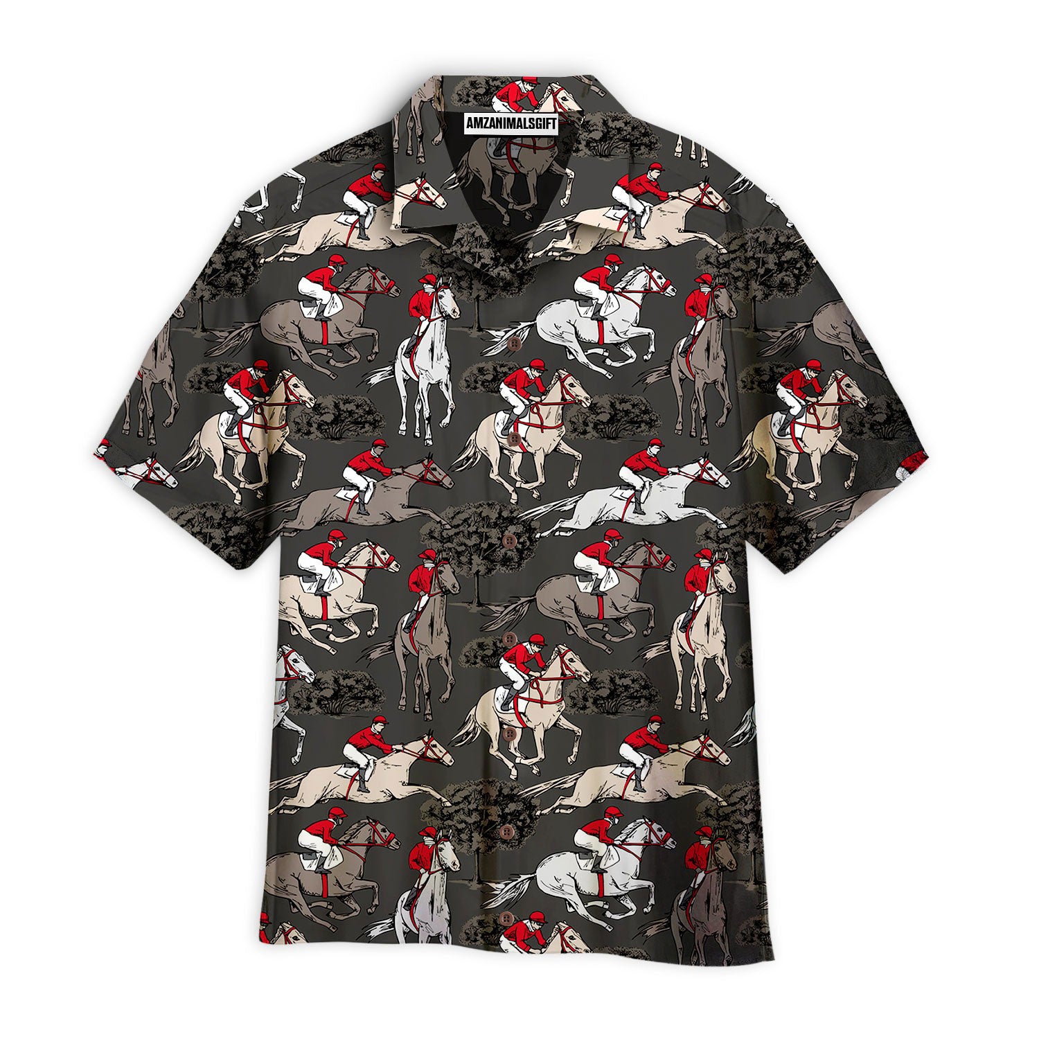 Horse Racing Hawaiian Shirt - Kentucky Derby Horse Racing Hawaiian Shirt - Perfect Gift For Men, Horse Lovers, Horse Racing Lover