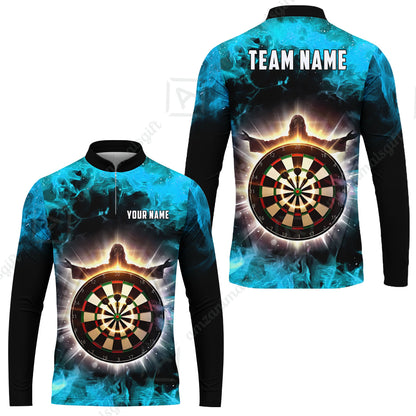 Custom Darts Team Jersey, Personalized Heavenly Strike Dart Polo Shirt For Players With Name & Team Name