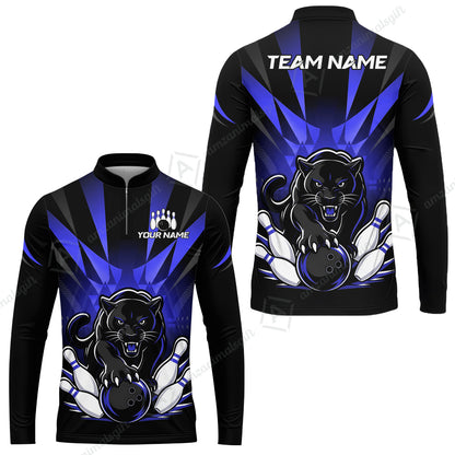 Long Sleeve Jersey Shirt||Blue