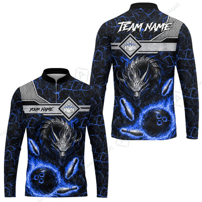 Long Sleeve Jersey Shirt||Blue