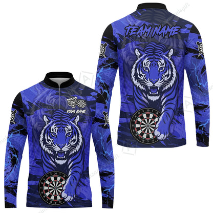 Long Sleeve Jersey Shirt||Blue