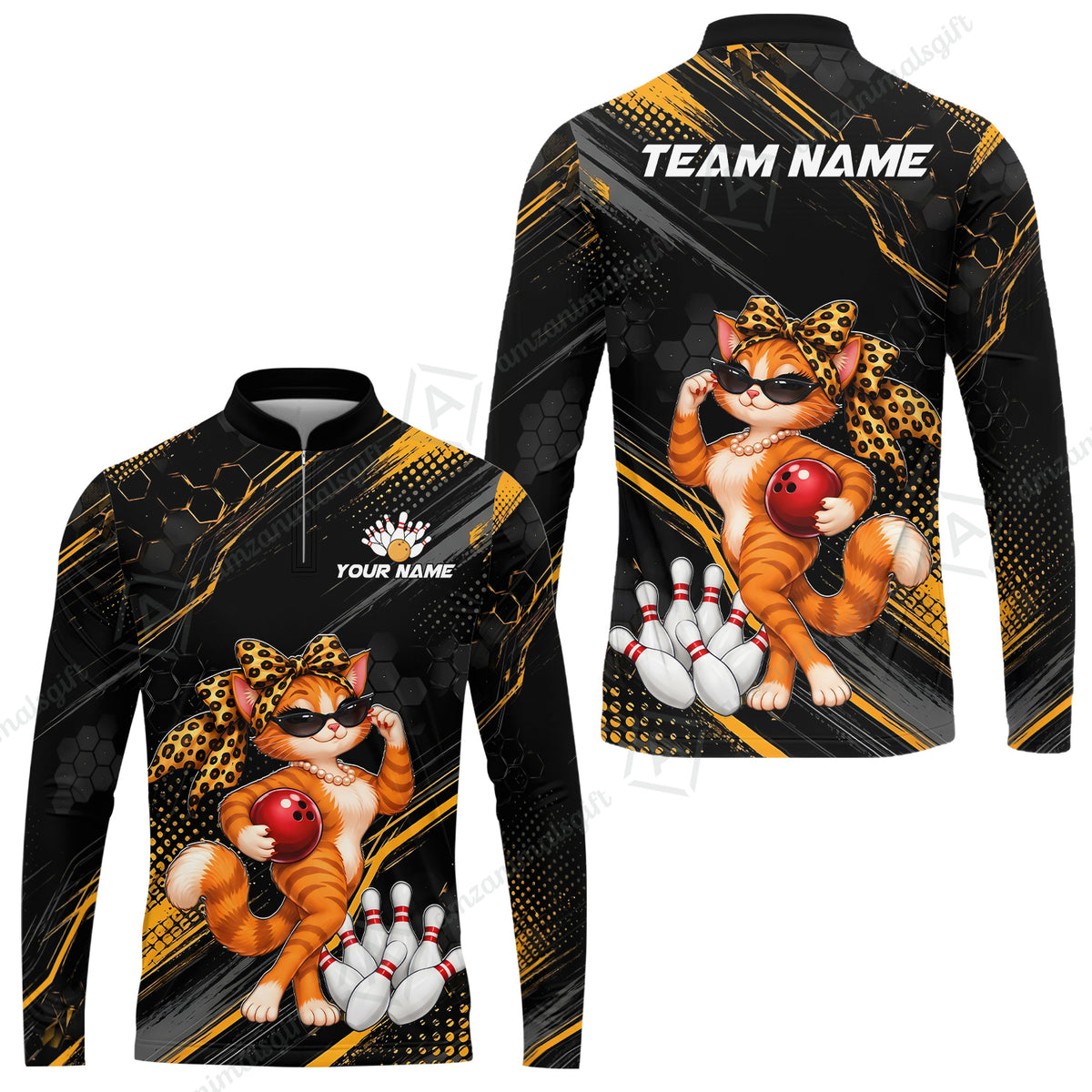 Long Sleeve Jersey Shirt||Female Cat