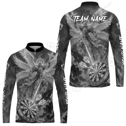 Long Sleeve Jersey Shirt||Gray