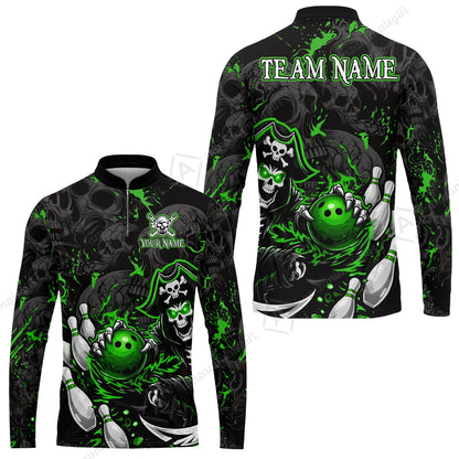 Long Sleeve Jersey Shirt||Green
