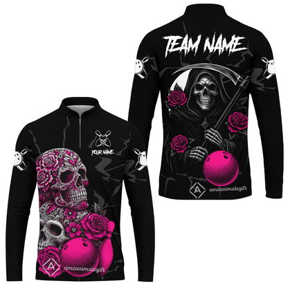 Long Sleeve Jersey Shirt||Pink