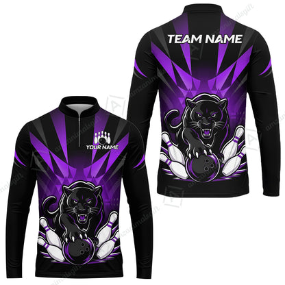 Long Sleeve Jersey Shirt||Purple