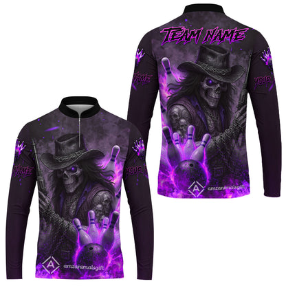 Long Sleeve Jersey Shirt||Purple