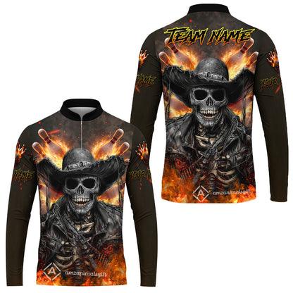 Long Sleeve Jersey Shirt||Red