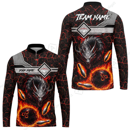 Long Sleeve Jersey Shirt||Red