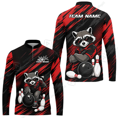 Long Sleeve Jersey Shirt||Red