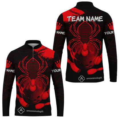 Long Sleeve Jersey Shirt||Red