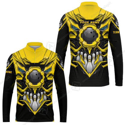 Long Sleeve Jersey Shirt||Yellow
