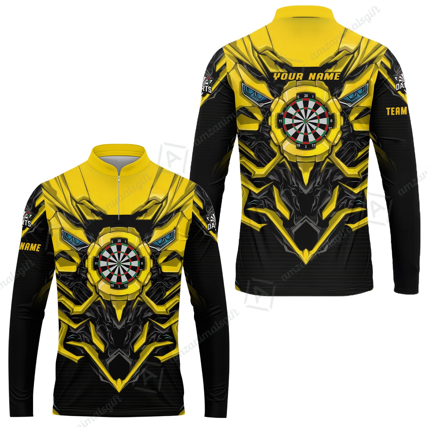 Long Sleeve Jersey Shirt||Yellow
