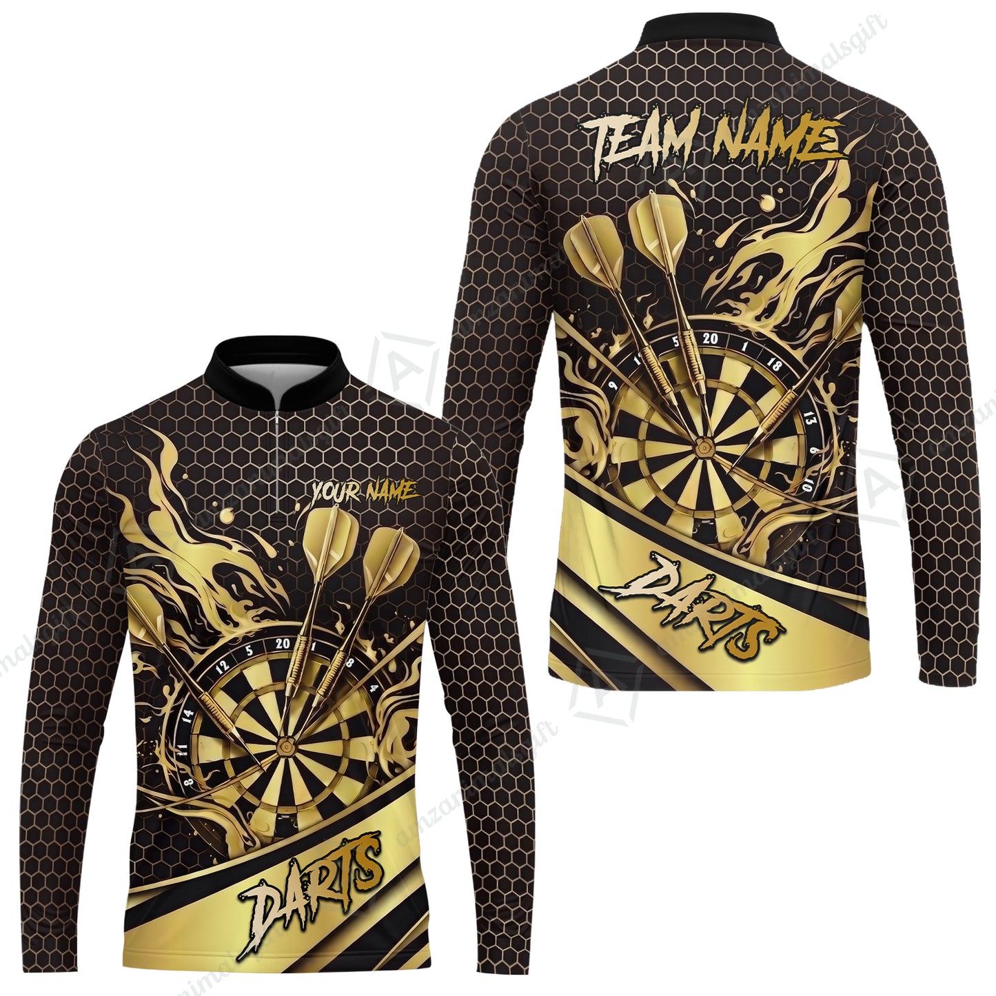 Long Sleeve Jersey Shirt||Yellow