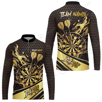 Long Sleeve Jersey Shirt||Yellow
