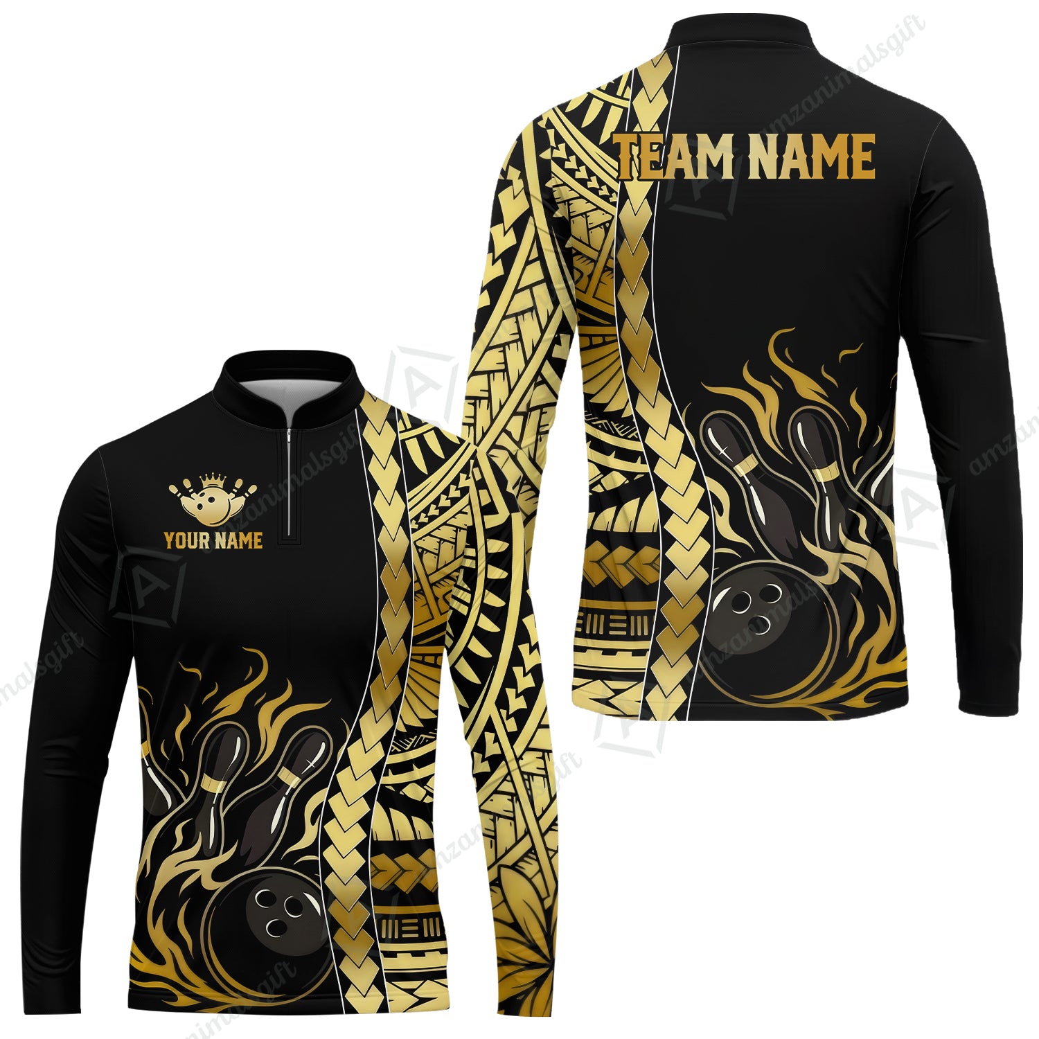Long Sleeve Jersey Shirt||Yellow