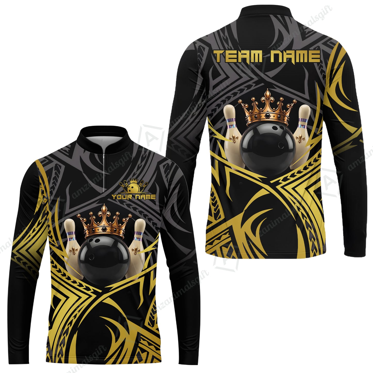 Long Sleeve Jersey Shirt||Yellow