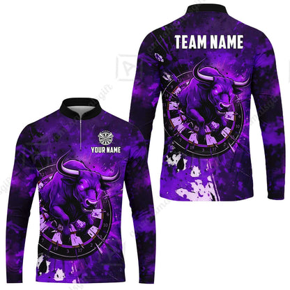 Custom Darts Team Jersey, Personalized Raging Bull Jersey Shirt For Players With Name & Team Name
