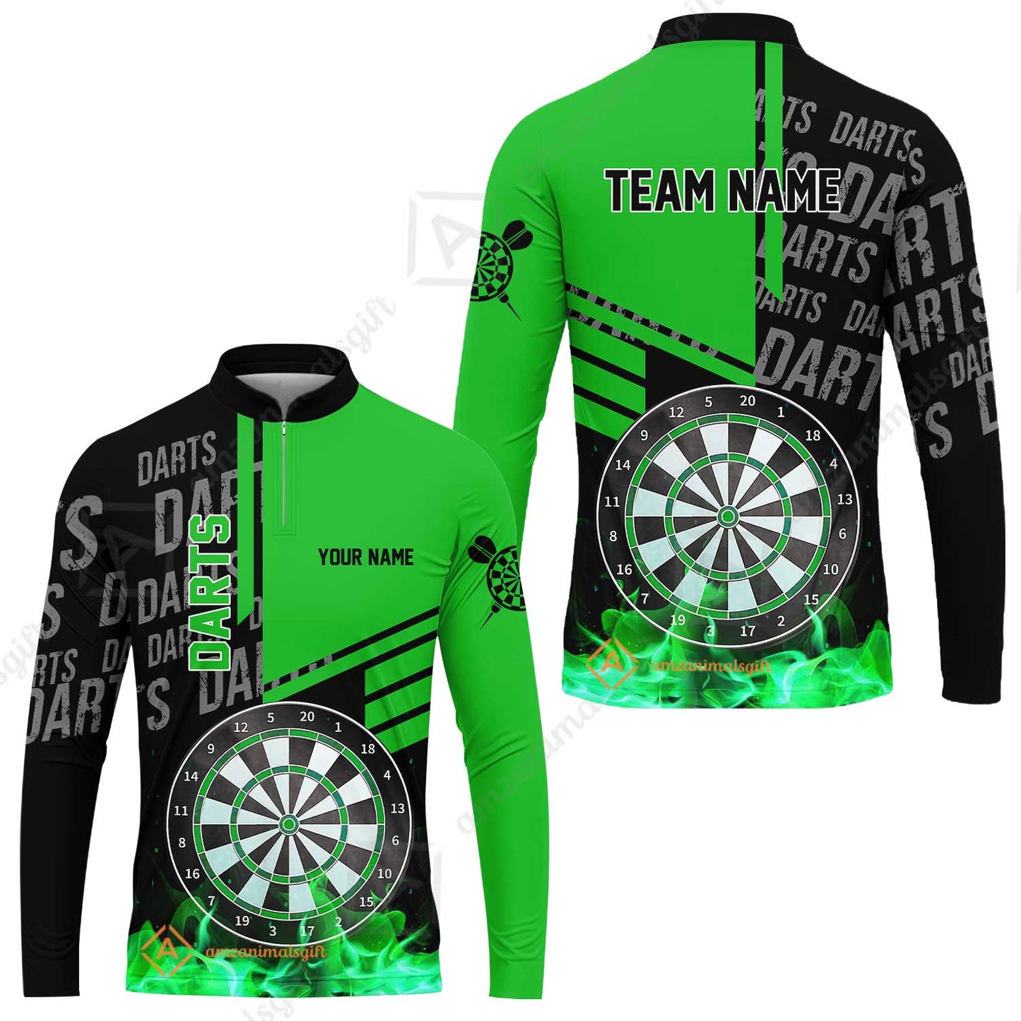 Custom Fire Darts Men Polo Team Shirts, Custom Darts League Team Jersey Polo , Custom Darts Team Jerseys Uniform