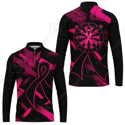 Custom Darts Jersey Polo Shirt, Ribbons Dart, Custom Dart Jersey Team Shirt For Players With Name & Team Name