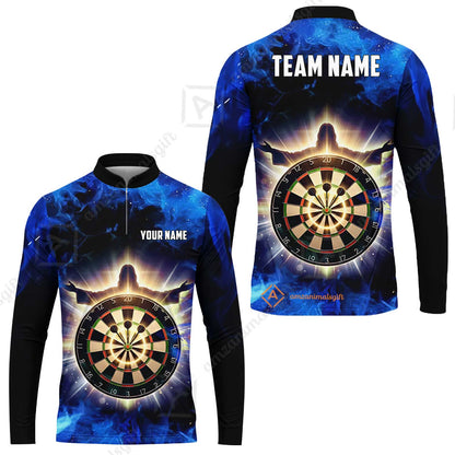 Custom Darts Team Jersey, Personalized Heavenly Strike Dart Polo Shirt For Players With Name & Team Name