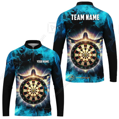 Custom Darts Team Jersey, Personalized Heavenly Strike Dart Polo Shirt For Players With Name & Team Name