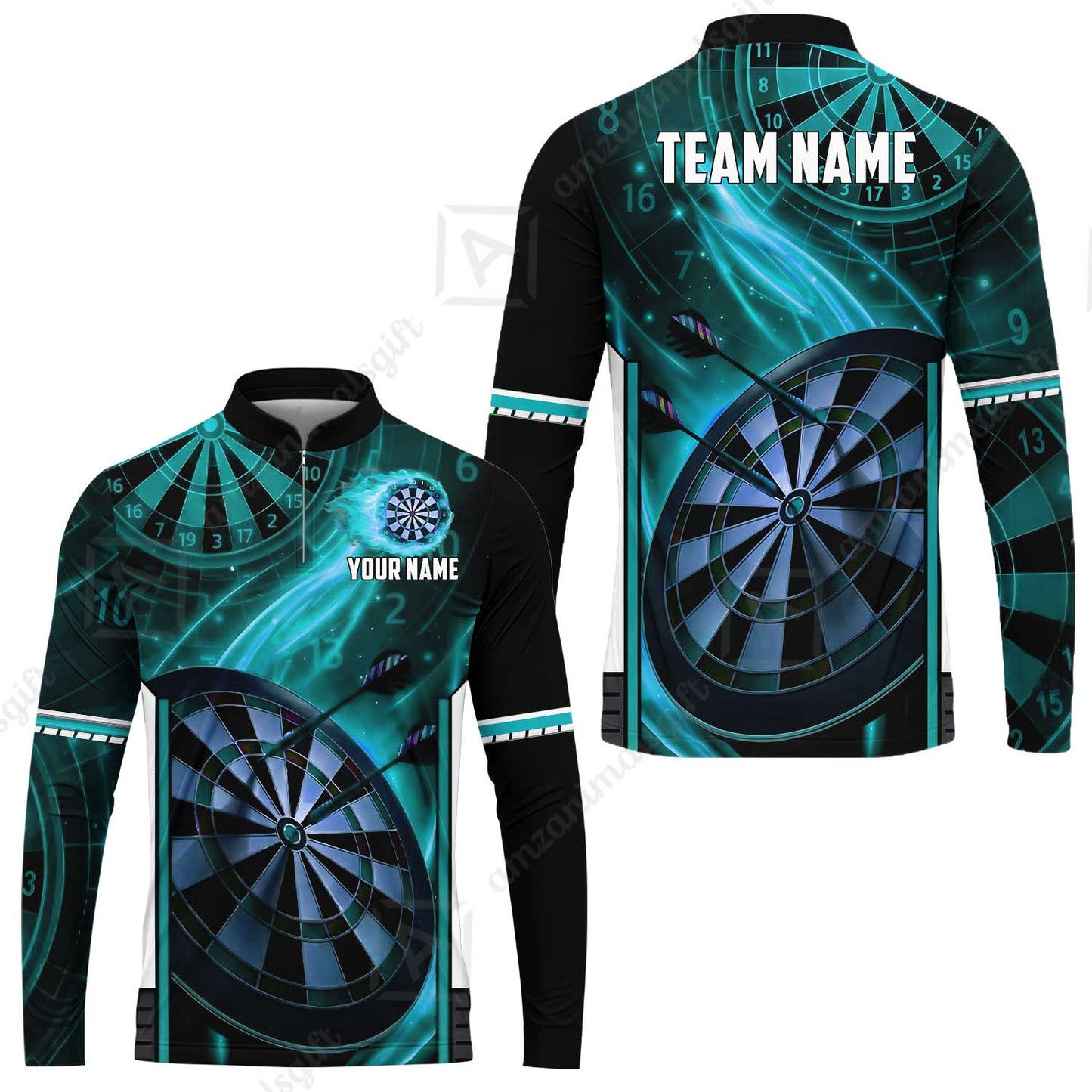 Custom Darts Team Jersey, Personalized Galaxy Darts Team Shirt For Players With Name & Team Name