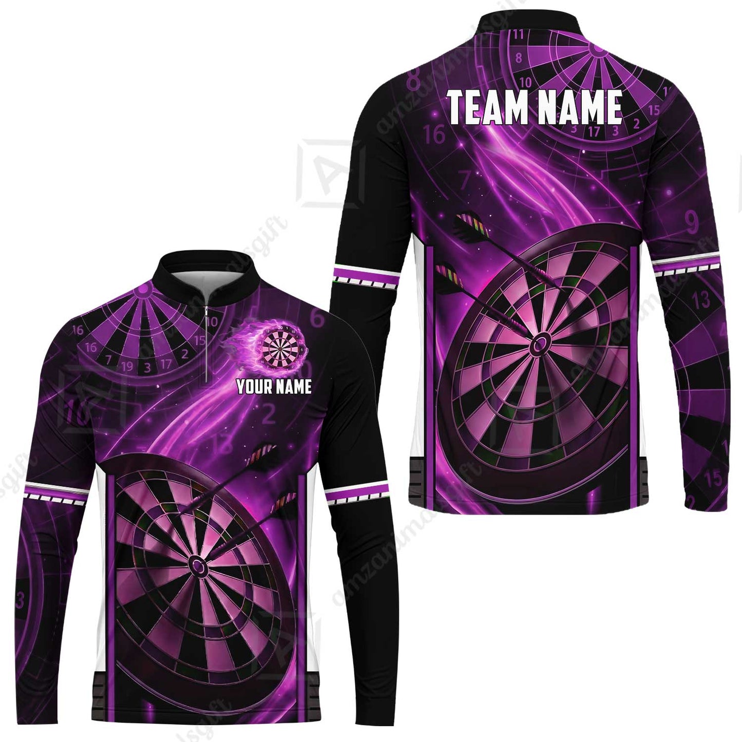 Custom Darts Team Jersey, Personalized Galaxy Darts Team Shirt For Players With Name & Team Name