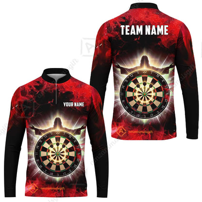 Custom Darts Team Jersey, Personalized Heavenly Strike Dart Polo Shirt For Players With Name & Team Name