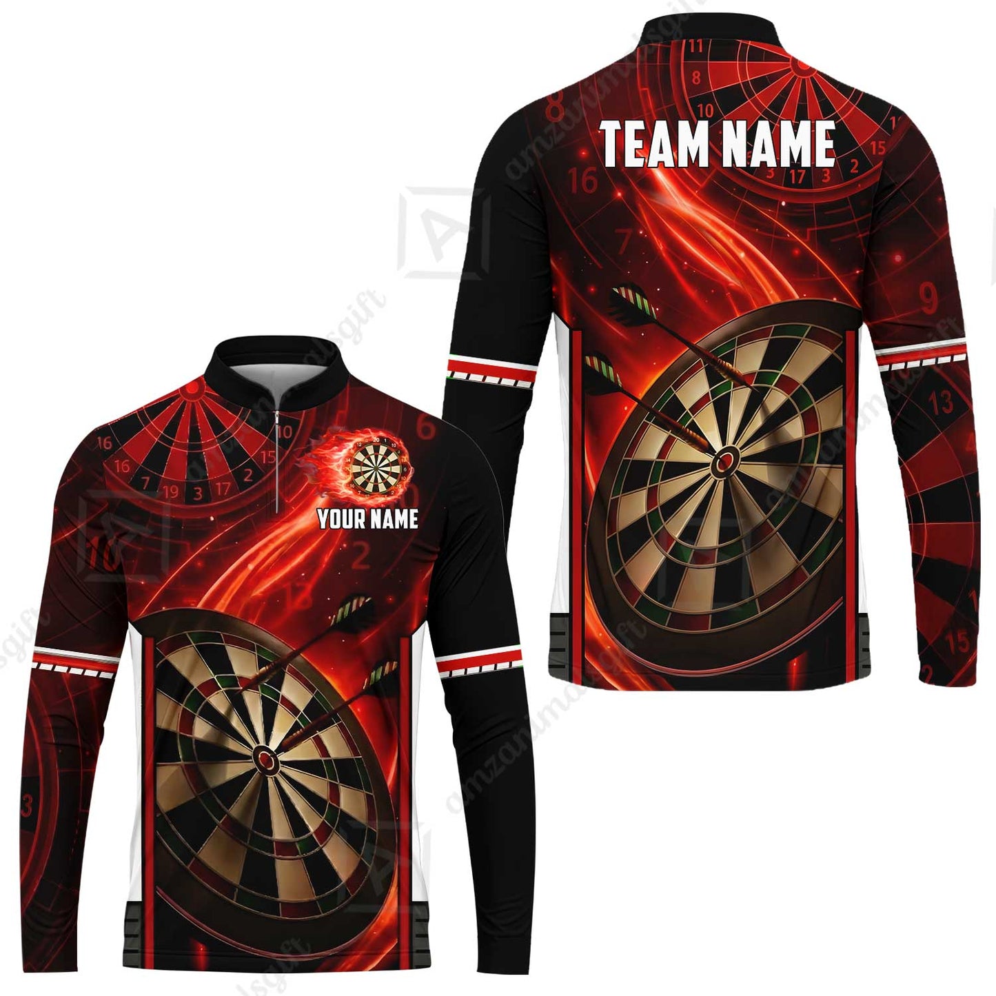 Custom Darts Team Jersey, Personalized Galaxy Darts Team Shirt For Players With Name & Team Name