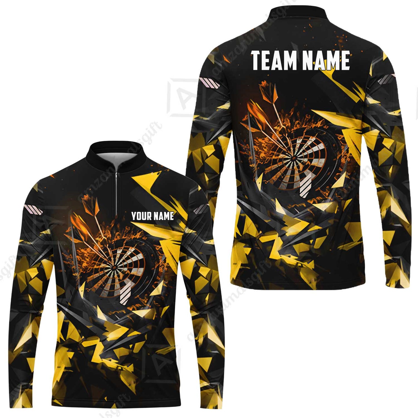 Custom Darts Team Jersey, Personalized Fury Dart Jersey Shirt For Players With Name & Team Name