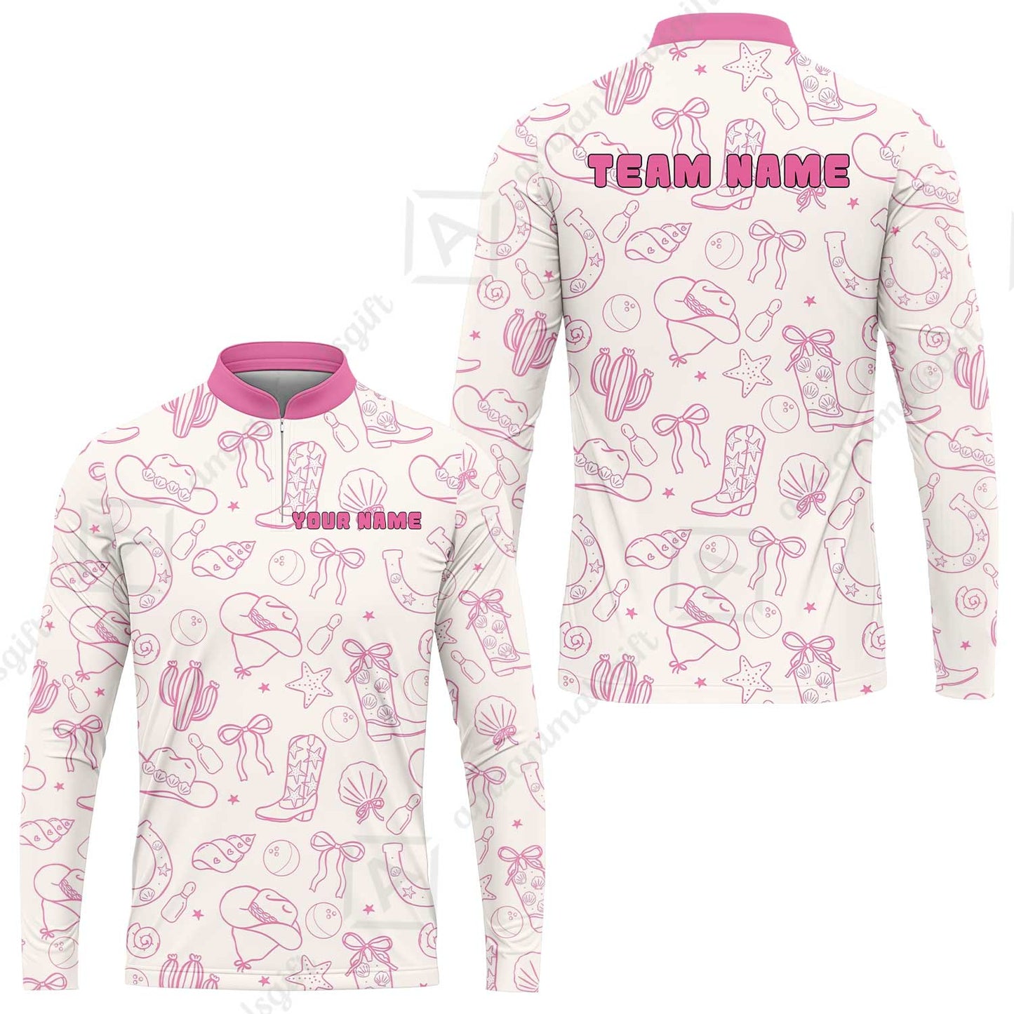 Custom Bowling Jersey Polo Shirt, Sweet Storm, Custom Bowling Jersey Team Shirt For Players With Name and Team Name