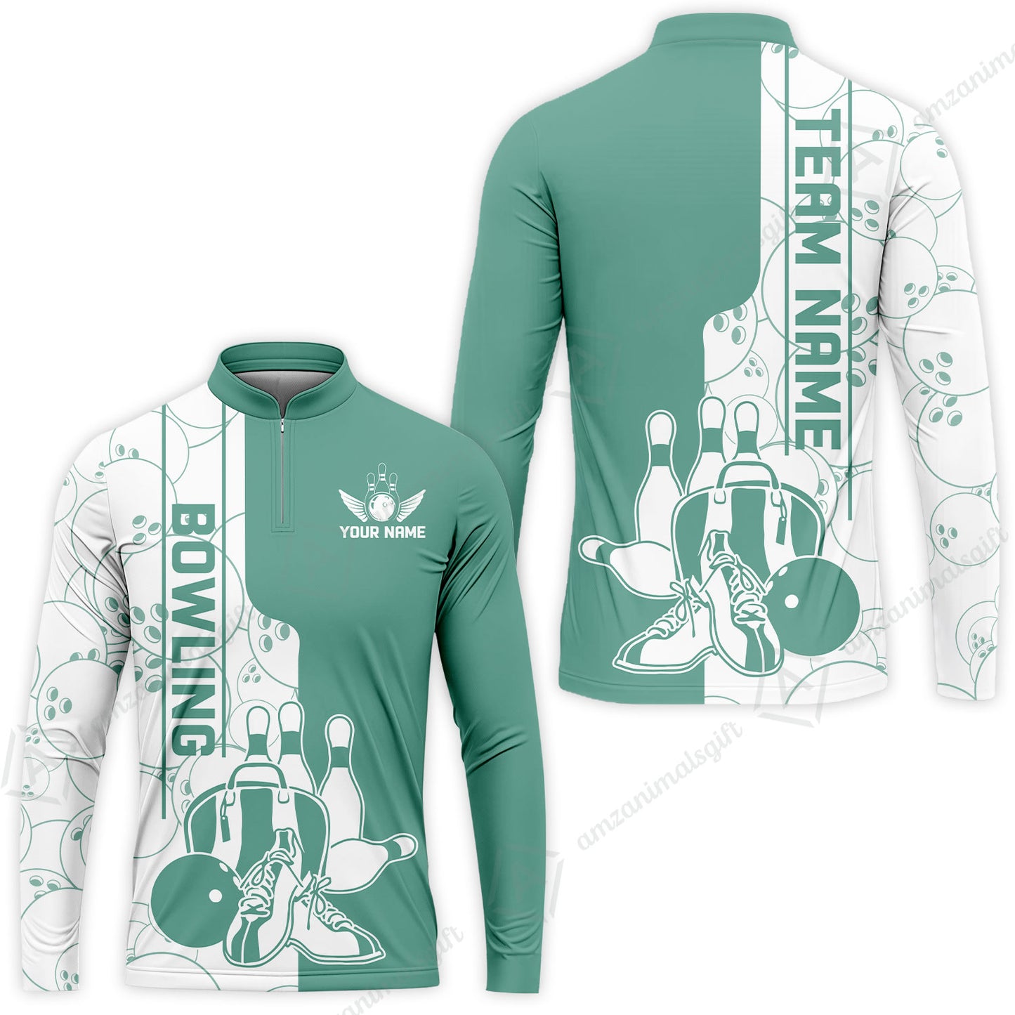 Custom Bowling Team Jersey Bowling Shoes Polo Shirts, Bowling Team Uniforms, Personalized Name And Team Name