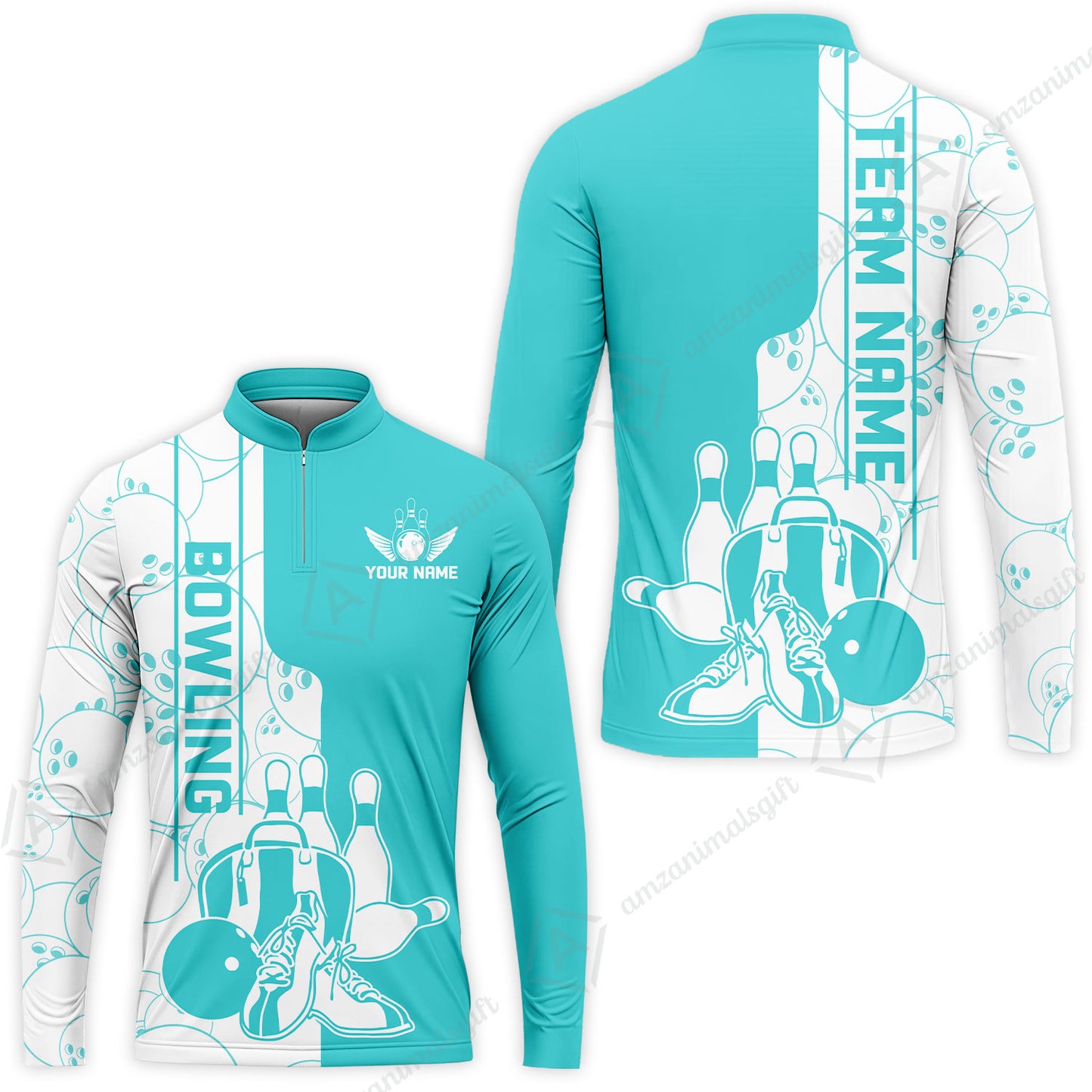 Custom Bowling Team Jersey Bowling Shoes Polo Shirts, Bowling Team Uniforms, Personalized Name And Team Name