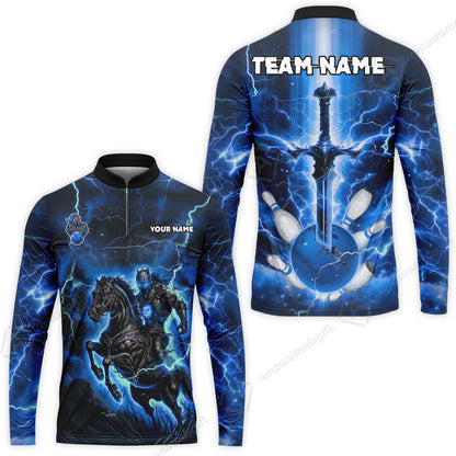Custom Bowling Jersey Polo Shirt, Dark Knight Bowling, Custom Bowling Jersey Team Shirt For Players With Name & Team Name