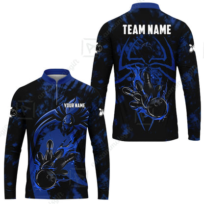 Custom Bowling Jersey Polo Shirt, Neon Venom Spider Monster, Custom Bowling Jersey Team Shirt For Players With Name and Team Name
