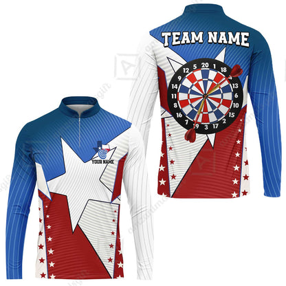 Custom Texas Darts Men Polo Shirt, Personalized Darts For Team Polo Shirt For Men, Perfect Gift For Darts Lovers, Darts Players