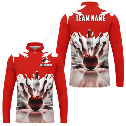 Custom Bowling Jersey Polo Shirt, Electric Marble Strike, Custom Bowling Jersey Team Shirt For Players With Name and Team Name