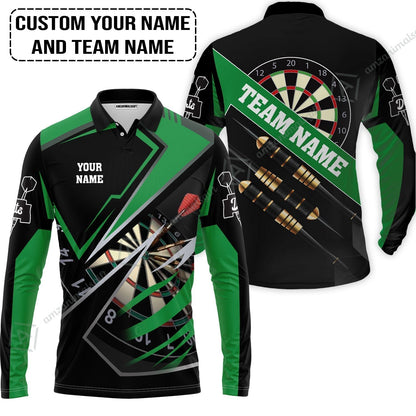 Personalized Darts T-Shirt - Custom Name & Team Name Darts T-Shirt