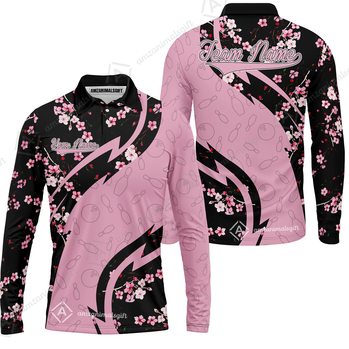 Long Sleeve Polo Shirt||