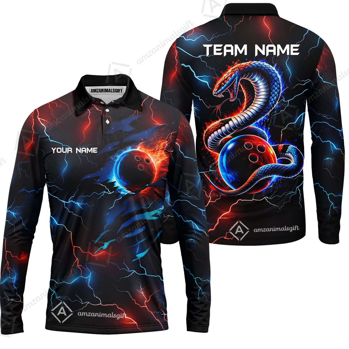 Long Sleeve Polo Shirt||
