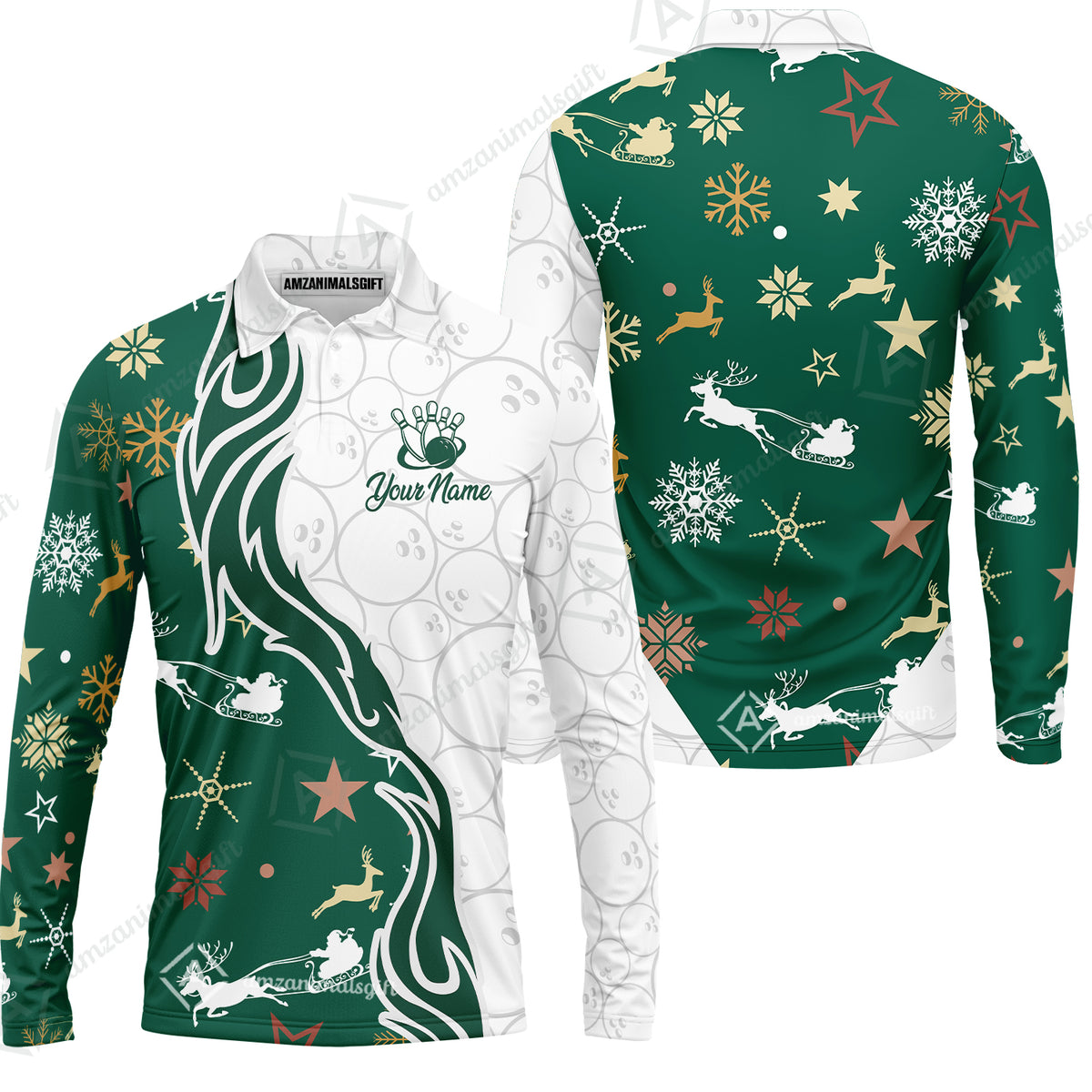 Long Sleeve Polo Shirt||
