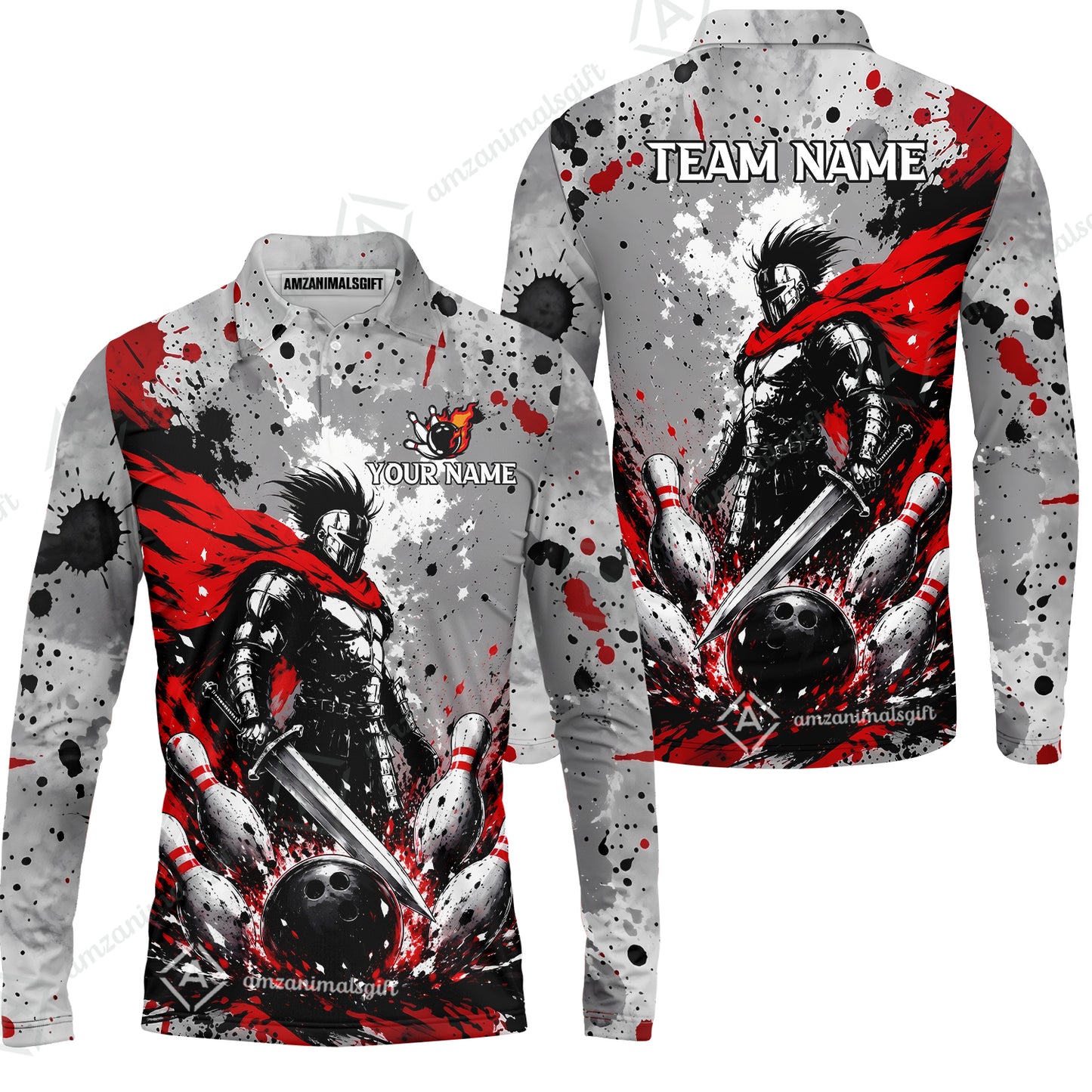 Long Sleeve Polo Shirt||