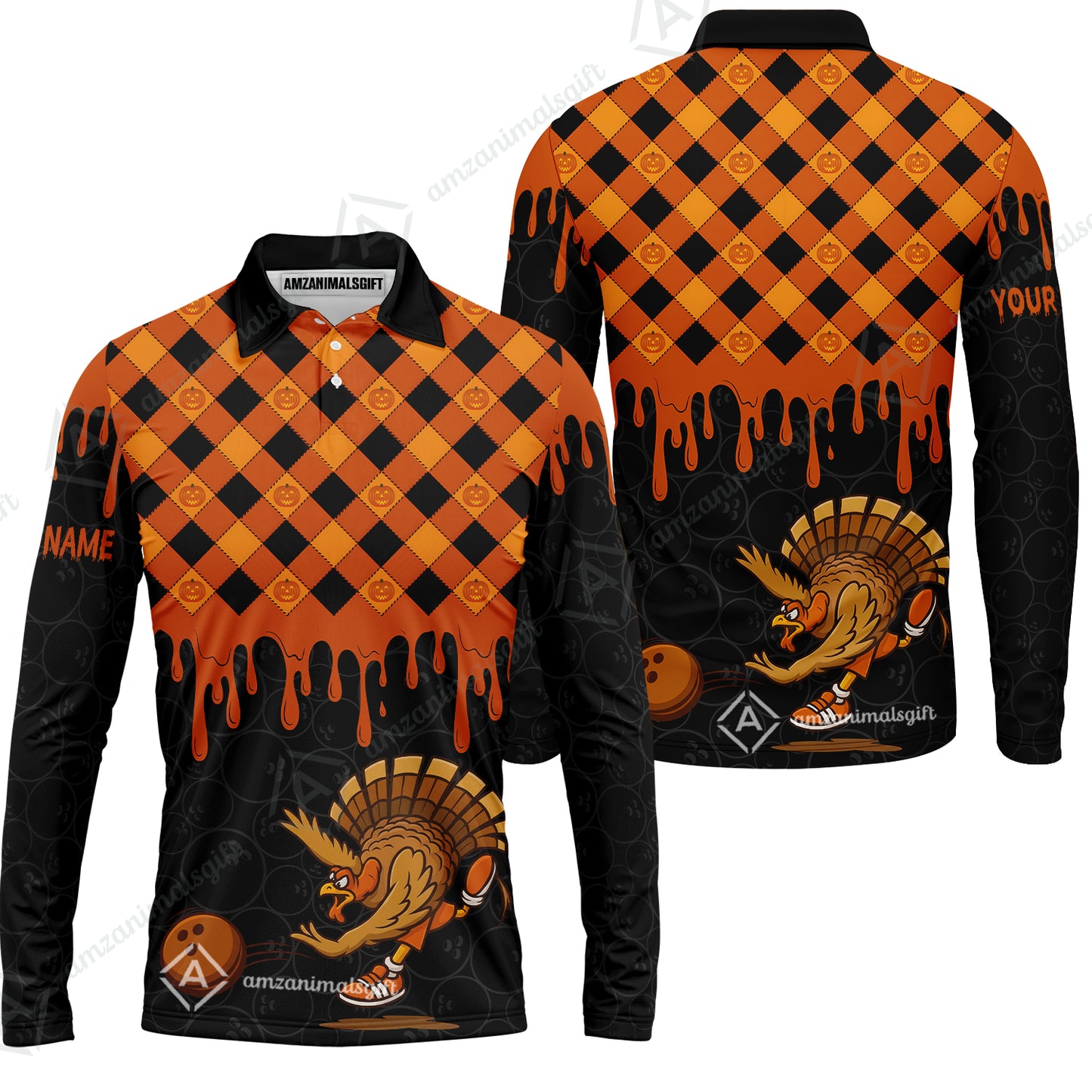 Long Sleeve Polo Shirt||