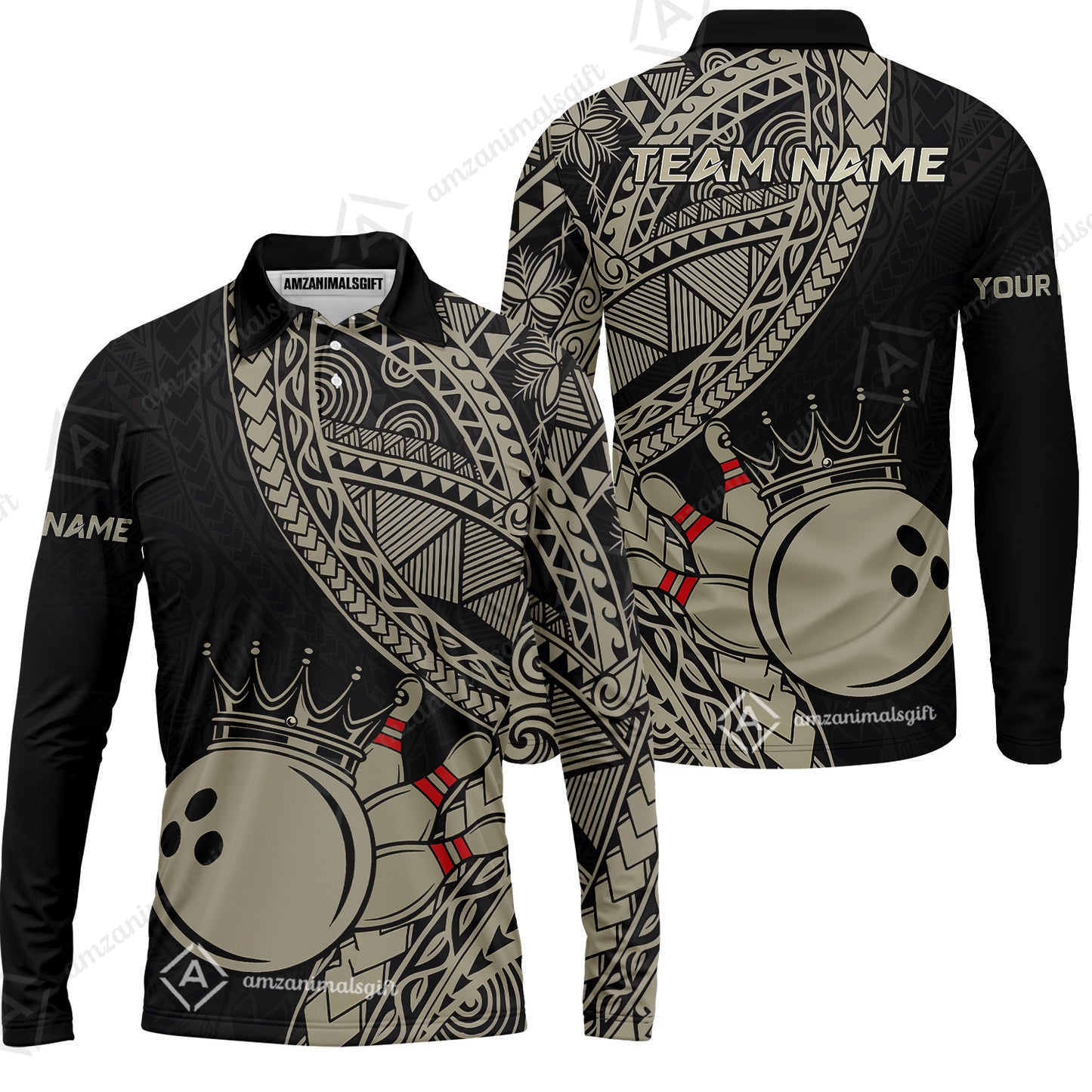 Long Sleeve Polo Shirt||